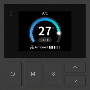 2.4 inch Temperature Control Smart Switch